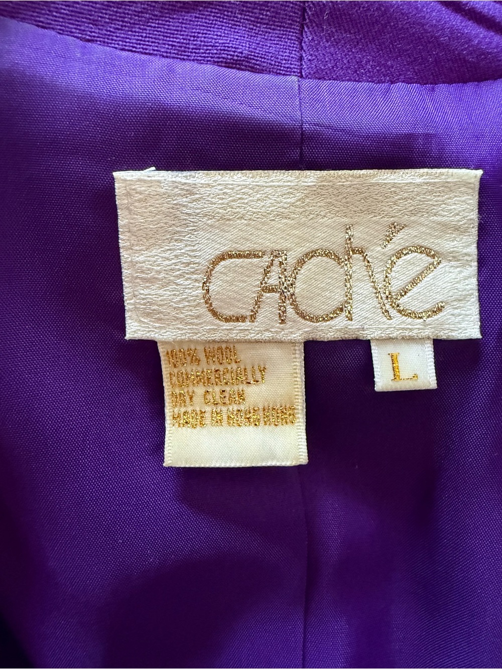 Cache Purple Women's Ruffled Blazer - Picture 2 of 4